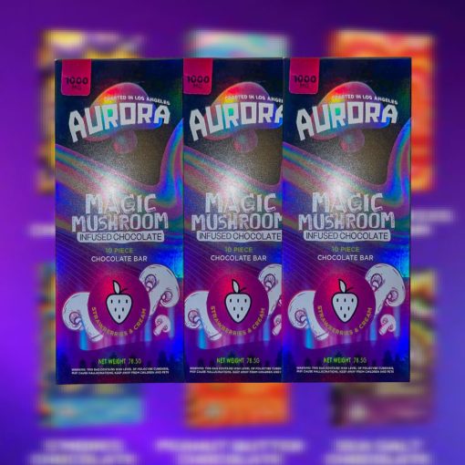 Aurora Magic Mushroom – strawberries & Cream 1G