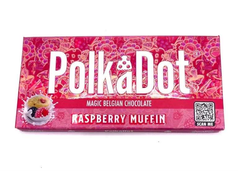 Buy PolkaDot Raspberry Chocolate Bar