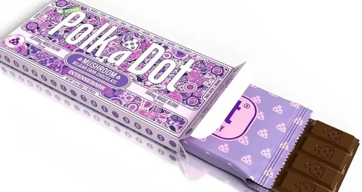 Buy Polkadot Classic Belgian Drain Chocolate Bar